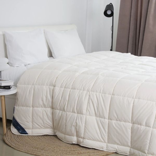Ковдра полуторна ТЕП COTE BLANC SILK 1-00567_00000 155&times;200 см біла 5232777 фото