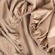 Двоспальне простирадло на резинці ТЕП VELOUR 2-04756_33916 160&times;200 см капучино 5192266 фото 5
