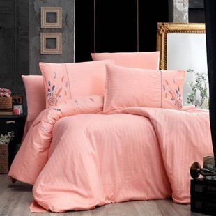 Постільна білизна євро Arya Vogue Embroidery Pura AR-A107250 200&times;220 см 4363157 фото