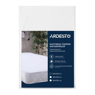 Наматрацник водонепроникний Ardesto Sleepwell ART3010SW 100&times;200 см білий 5211671 фото