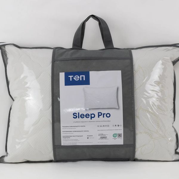 Подушка ТЕП SLEEP PRO 3-05327_00000 50&times;70 см біла 5271707 фото