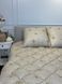 Подушка стьобана з еко овчини Leri Max Pure Wool 21506 50&times;50 см бежева 5150430 фото 8