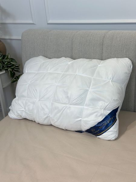 подушка тісто з поліефірного волокна Hotel pillow 19533 50&times;70 см біла 5150818 фото
